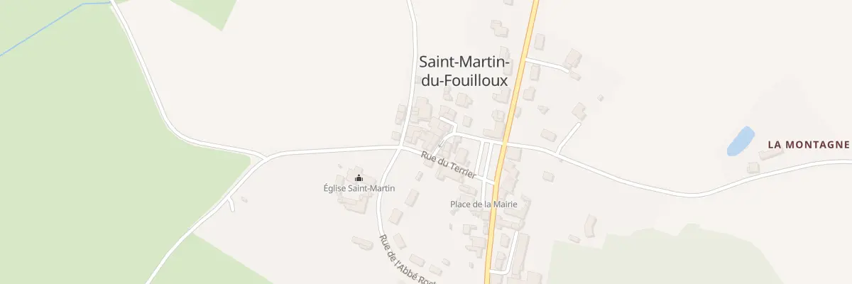 Plan du 4 Rue du Terrier à Saint-Martin-du-Fouilloux
