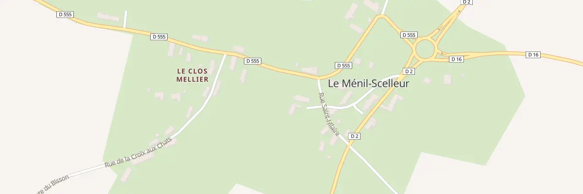 Plan du 18 Le Bourg au Ménil-Scelleur