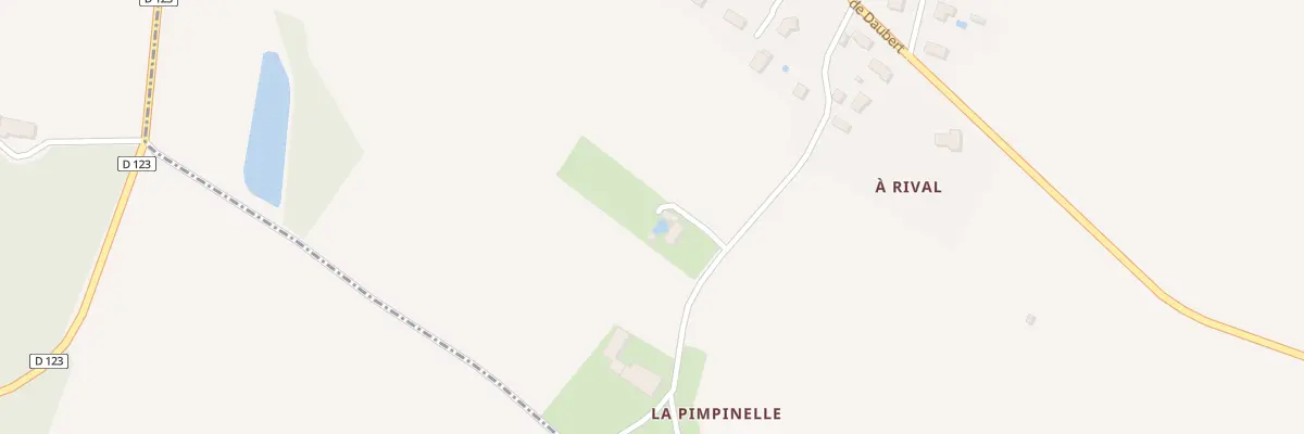 Plan du 374 La Pimpinelle Ouest à Rauzan