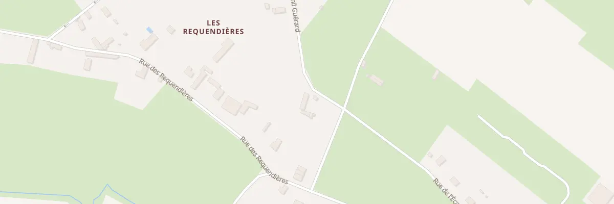 Plan du 29 Les Requeudieres à Nécy