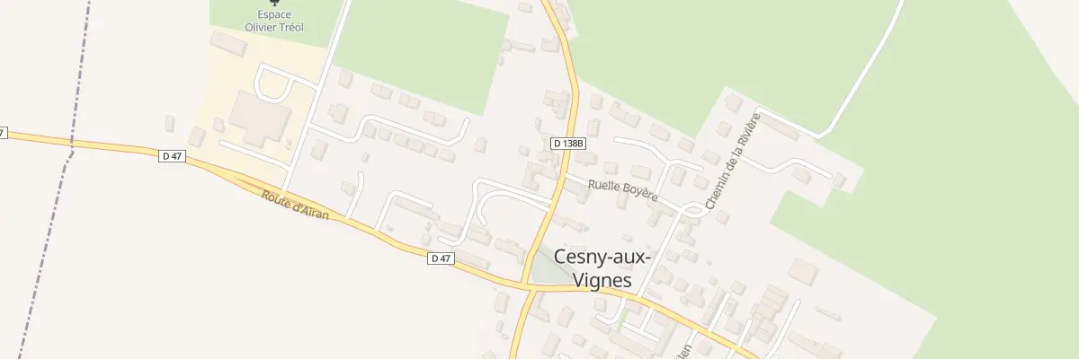 Plan du 7 Rte de Croissanville à Cesny-aux-Vignes