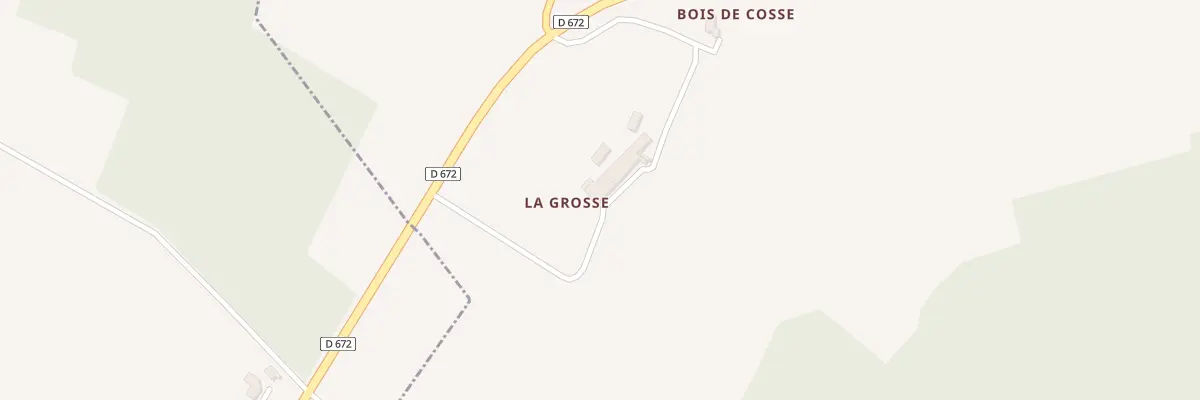 Plan du 2 La Grosse à Saint-Félix-de-Foncaude