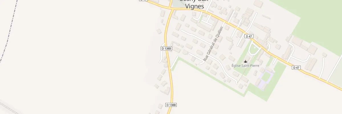 Plan du 5 Rte des Quatre Puits à Cesny-aux-Vignes