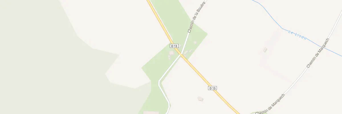 Plan du 15 Rte d’Aire sur Adour à Escurès
