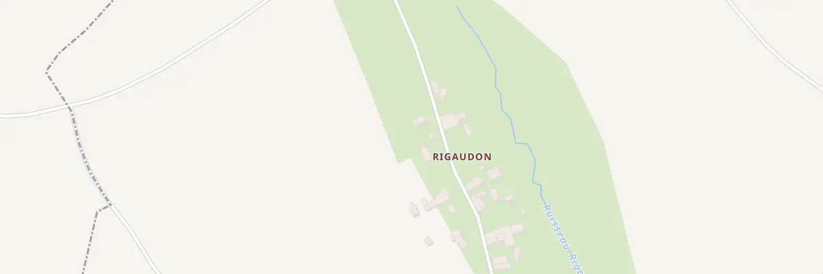 Plan du 7 Rigaudon à Soudan