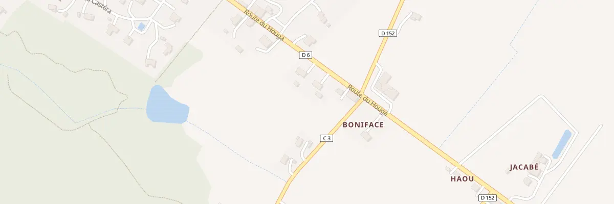 Plan du 12 Rte du Houga à Magnan