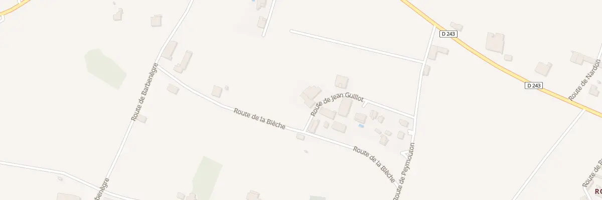 Plan du 116 Jean Guillot à Saint-Christophe-des-Bardes