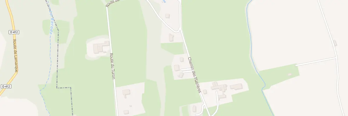 Plan du 6 Che des Plâtrières à Lamarque-Pontacq