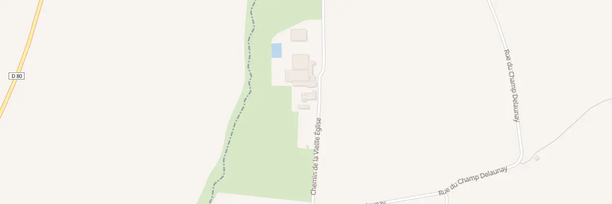 Plan du 5 Che de la Vieille Église à Saint-Ouen-du-Mesnil-Oger