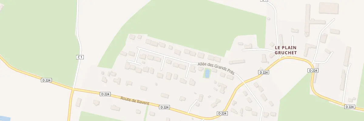Plan du 5012 Le Plain Gruchet à Goustranville
