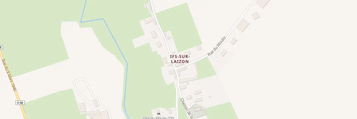 Plan du 5103 Rue du Moulin à Condé-sur-Ifs