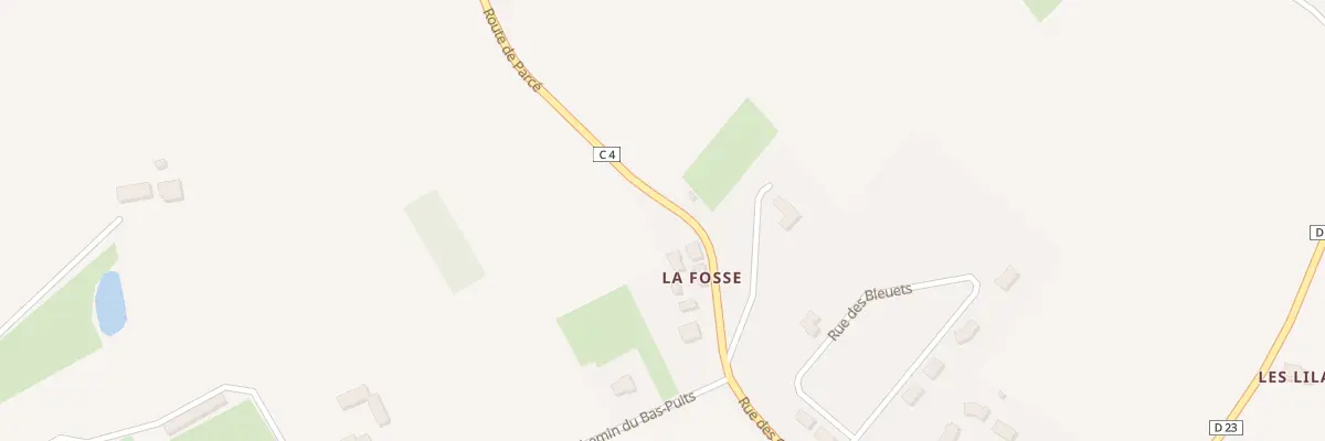 Plan du 5041 La Fosse à Arthezé