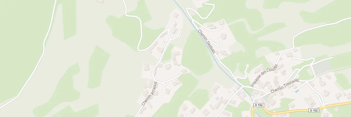 Plan du 30 Che des Arraous à Salles
