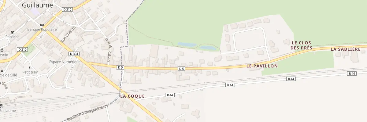 Plan du 47 Rue de Beaumont à Saint-Rémy-de-Sillé