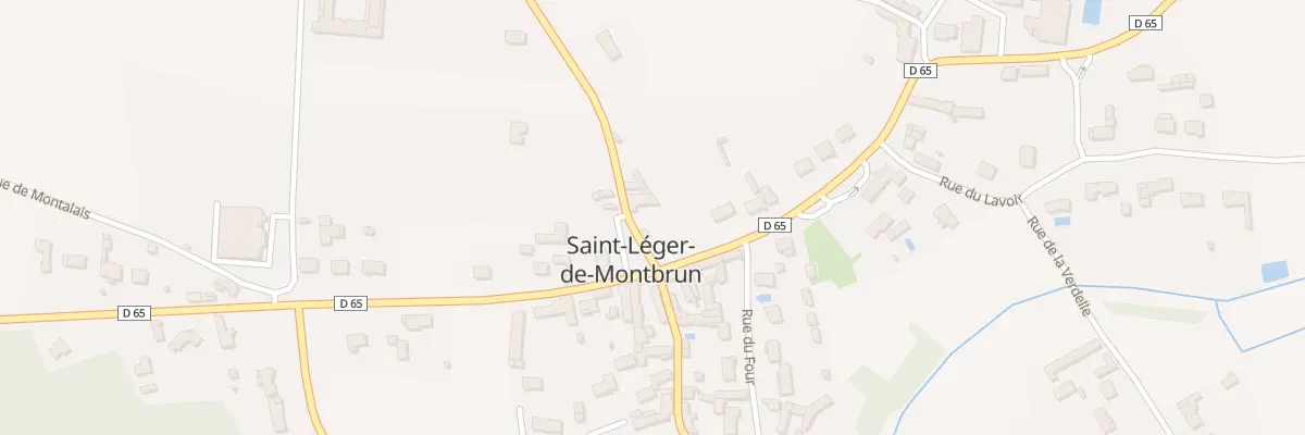 Plan du 4 Rue des Hauts Baudats à Saint-Léger-de-Montbrun