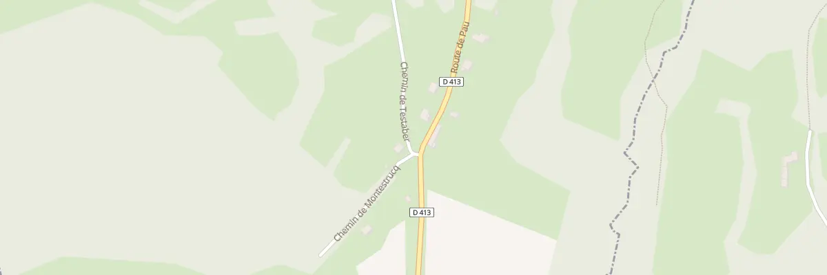 Plan du 28 Rte de Pau à Escurès