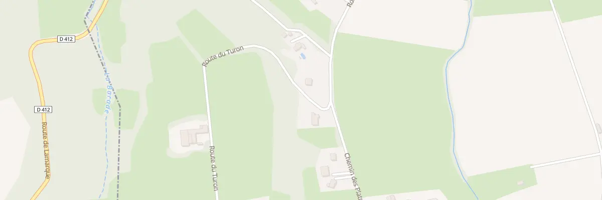 Plan du 2 Che des Plâtrières à Lamarque-Pontacq