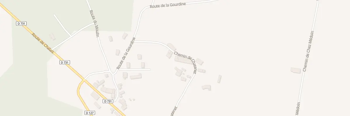 Plan du 8 Che de Chatenet à Condéon