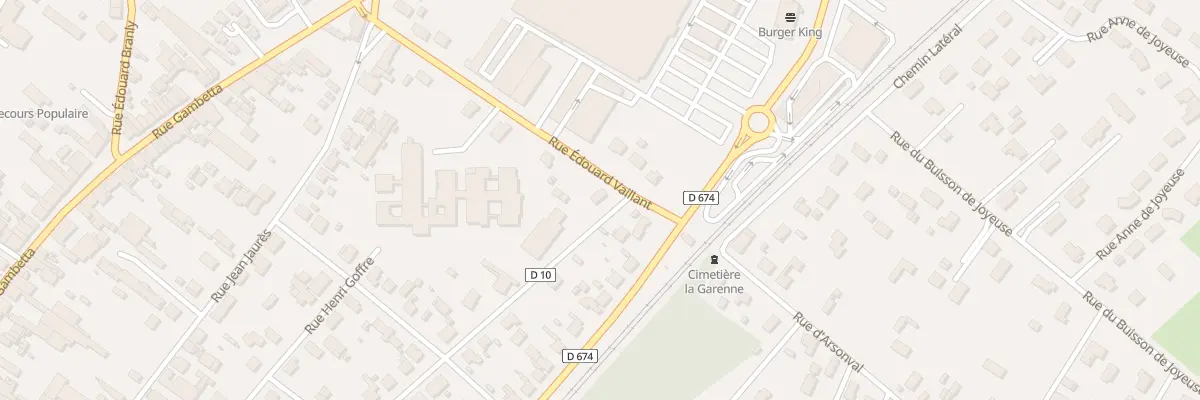 Plan du 21 Rue du Gal Soule à Coutras