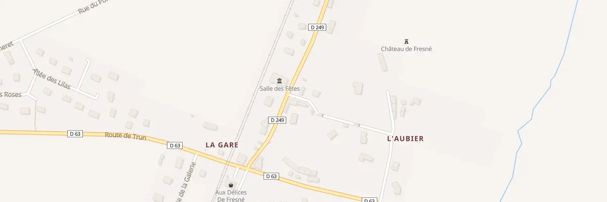 Plan du 2 Rue de l’Aubier à Fresné-la-Mère