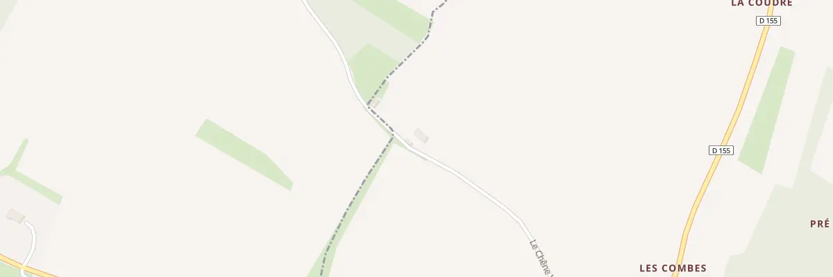 Plan du 1 Le Chêne Vert à Graves-Saint-Amant
