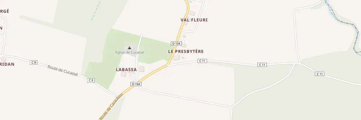 Plan du 2780 Rte de Cazaubon à Mauléon-d’Armagnac