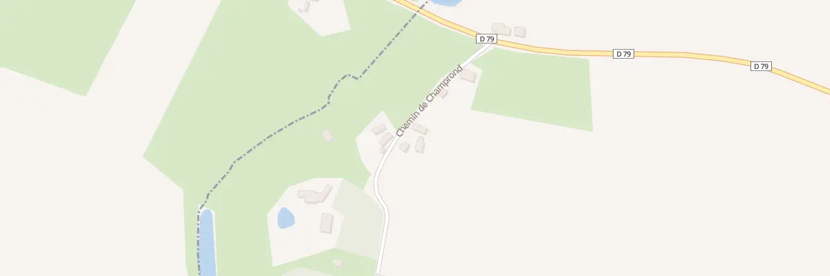 Plan du 5109 Champrond à Pirmil