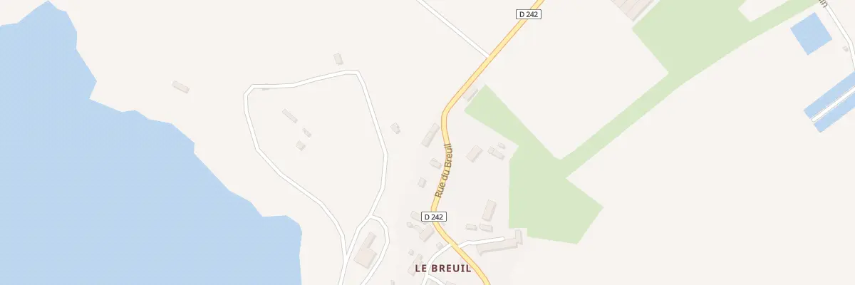 Plan du 5104 Le Breuil à Perrières