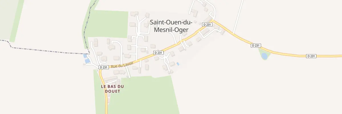 Plan du 7 Rue du Lavoir à Saint-Ouen-du-Mesnil-Oger