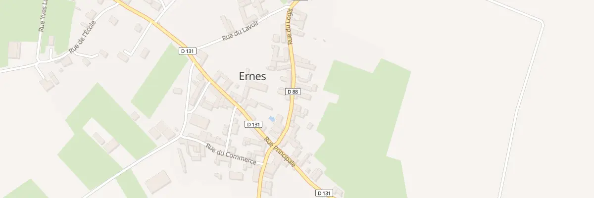 Plan du 8 Rue du Logis à Ernes