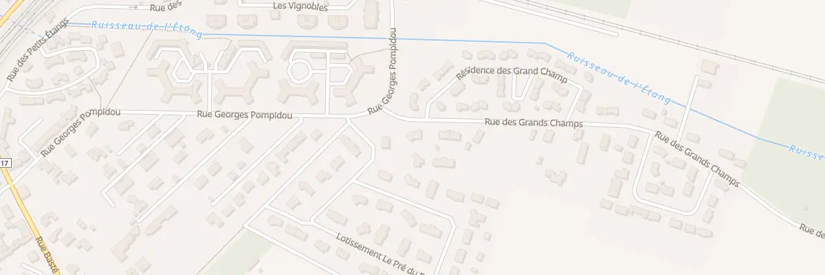 Plan du 2A Rue des Grands Champs à Coutras