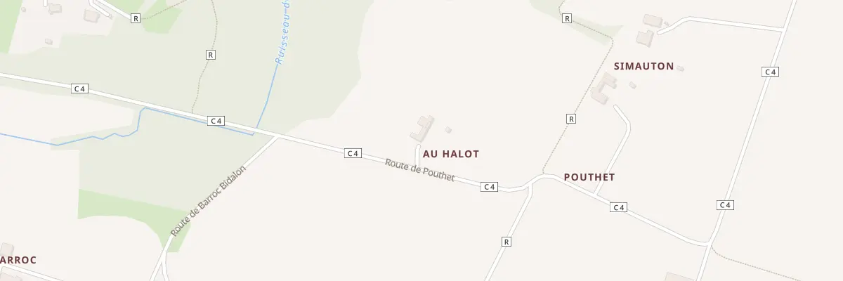 Plan du 687 Rte de Pouthet à Saint-Julien-d’Armagnac