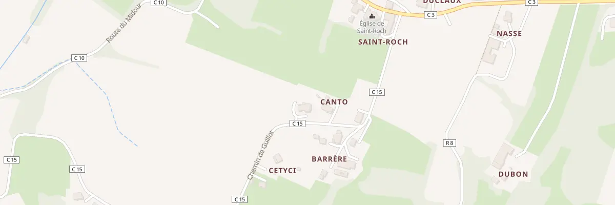 Plan du 5094 A Saint Roch à Maupas