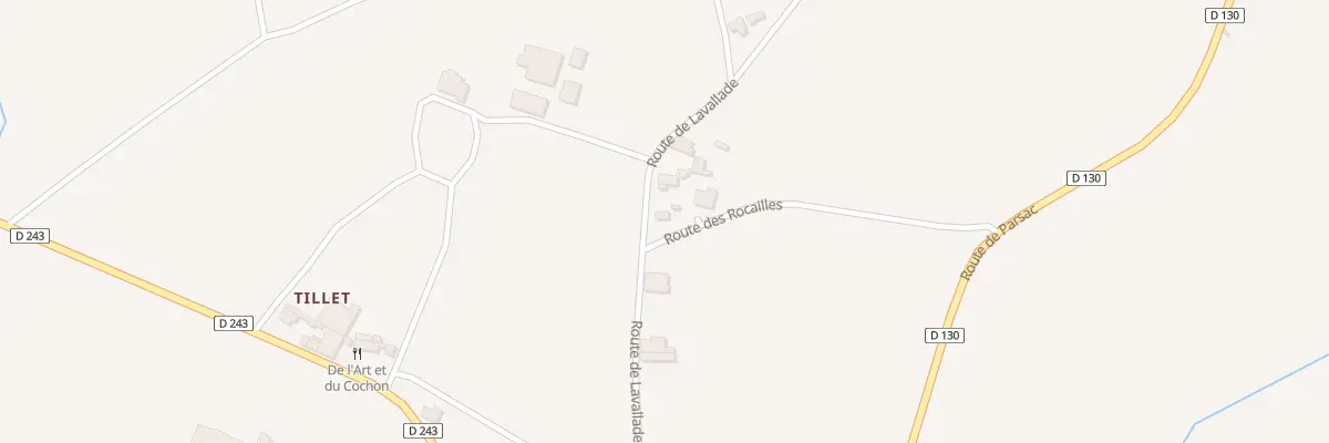 Plan du 19A Aux Rocailles à Saint-Christophe-des-Bardes