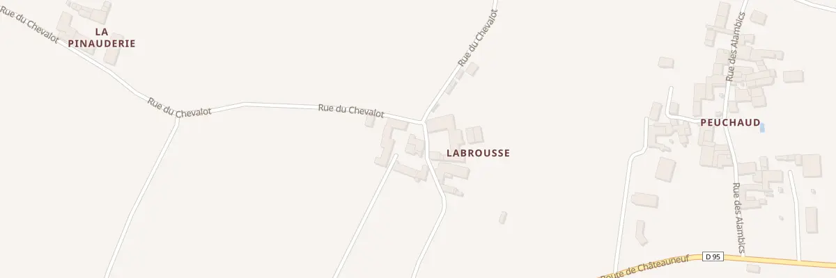 Plan du 5 Rue du Chevalot à Bouteville