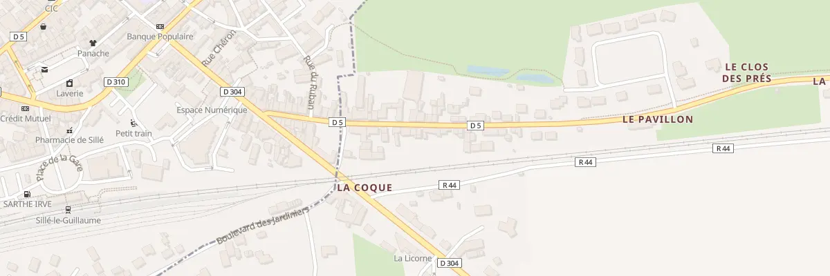 Plan du 26 Rue de Beaumont à Saint-Rémy-de-Sillé