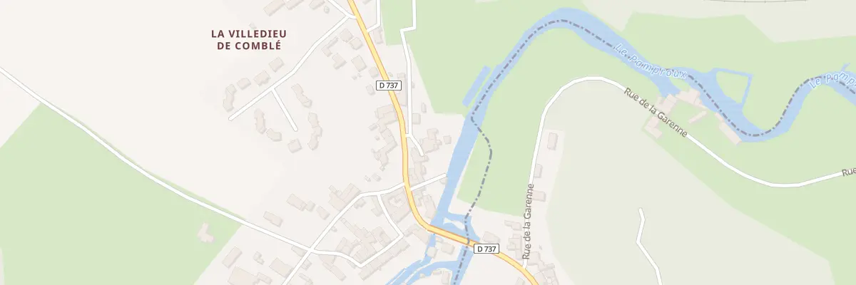 Plan du 1 Imp du Lavoir à Sainte-Eanne