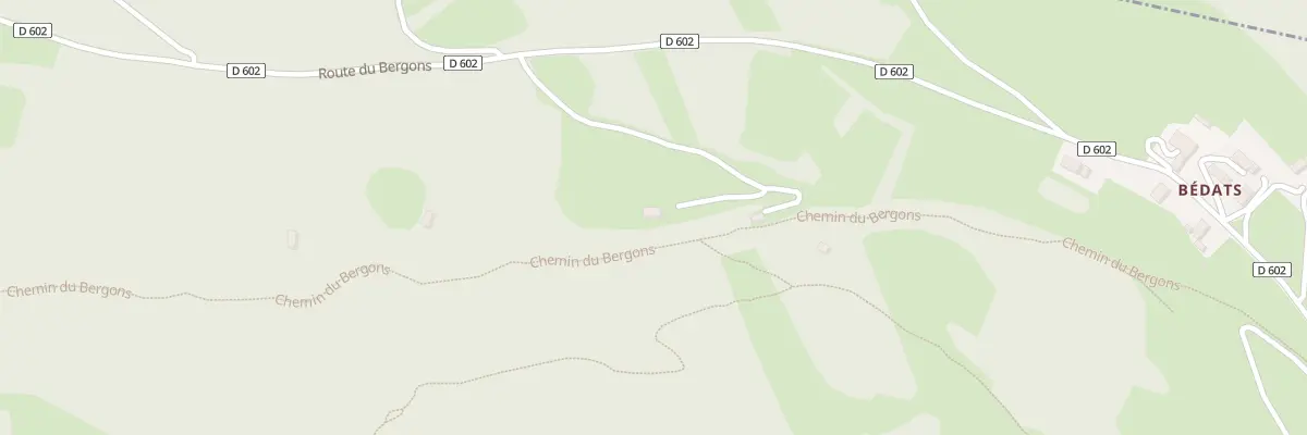 Plan du 5200 Plaux à Gez