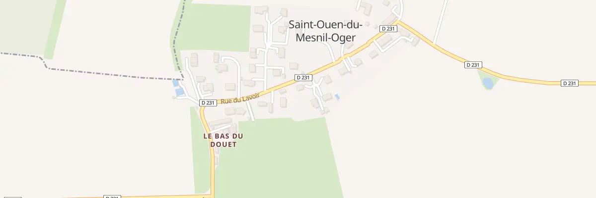 Plan du 13 Rue du Lavoir à Saint-Ouen-du-Mesnil-Oger