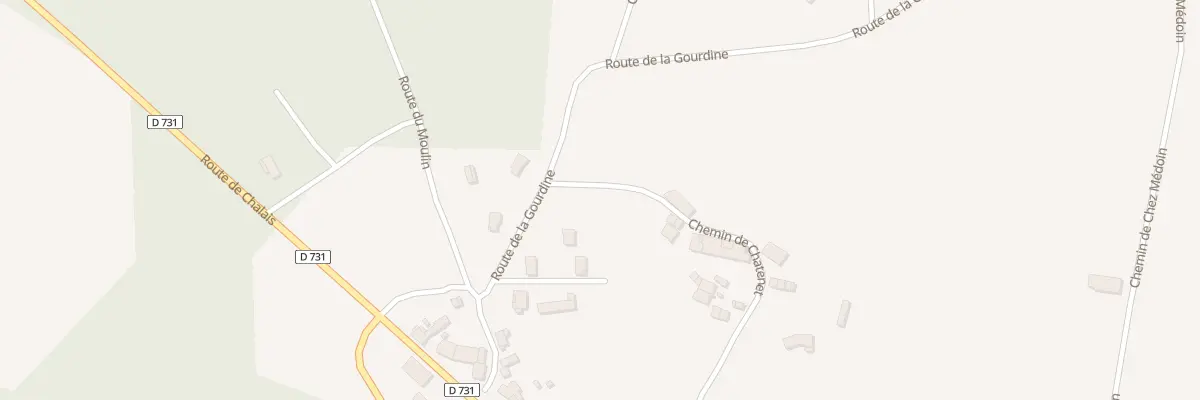 Plan du 4 Che de Chatenet à Condéon