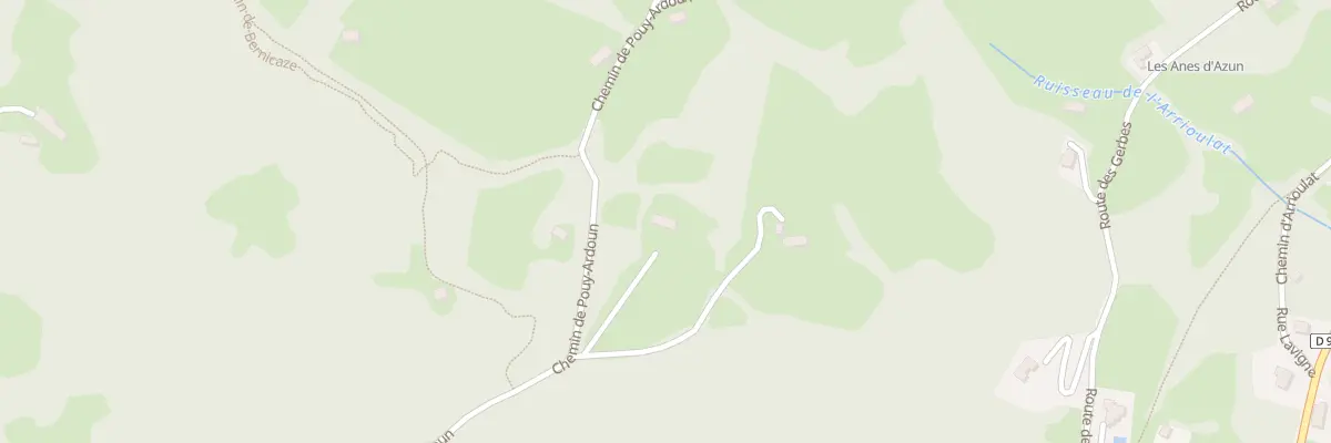 Plan du 8 Che de Pouy Ardoun à Arras-en-Lavedan