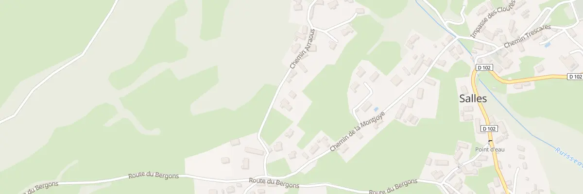 Plan du 5201 Le Village à Salles