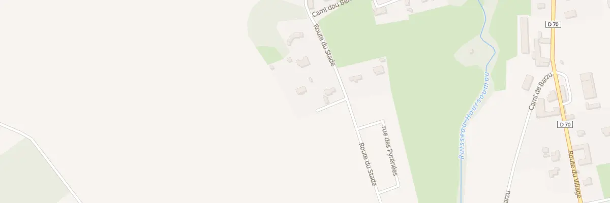 Plan du 2 Che de la Lande à Luquet