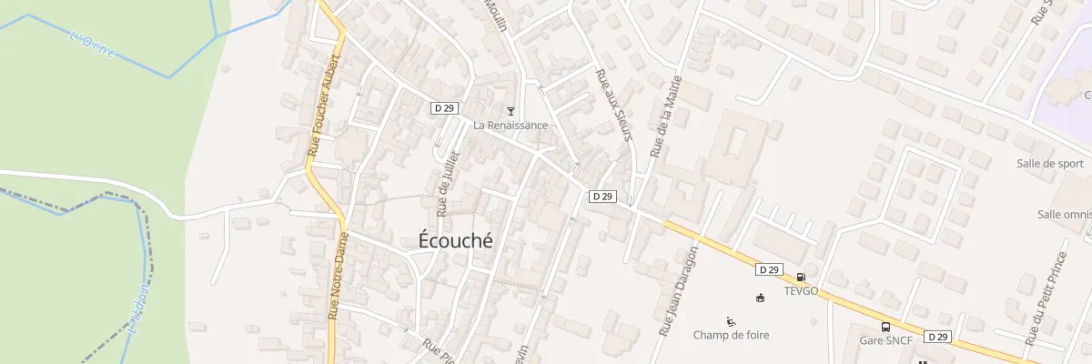 Plan du 49 Rue des Trois Frères Terrier à Écouché-les-Vallées