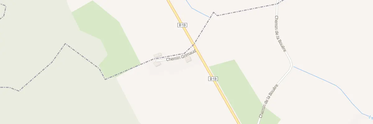Plan du 1 Che Grimaud à Escurès