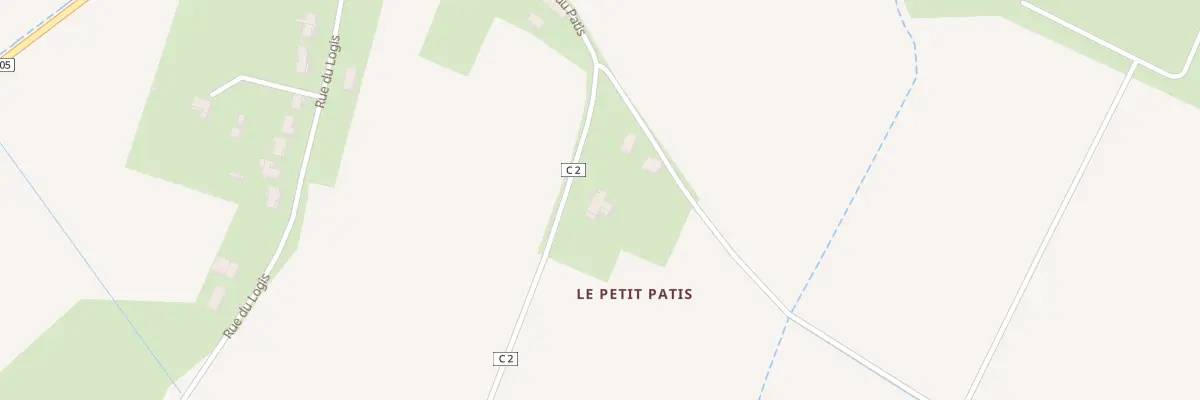 Plan du 1 Le Petit Patis à Fontenille-Saint-Martin-d’Entraigues
