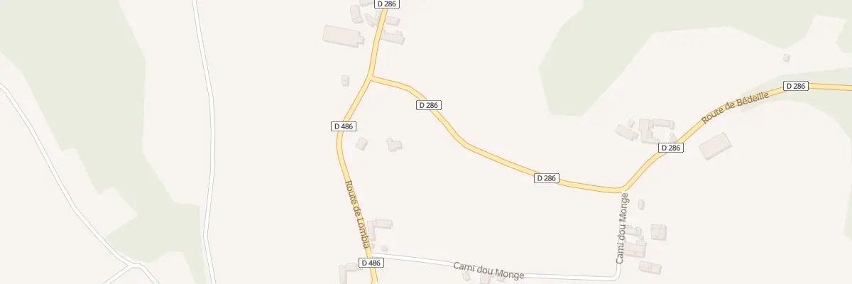 Plan du 2A Rte de Bedeille à Pau