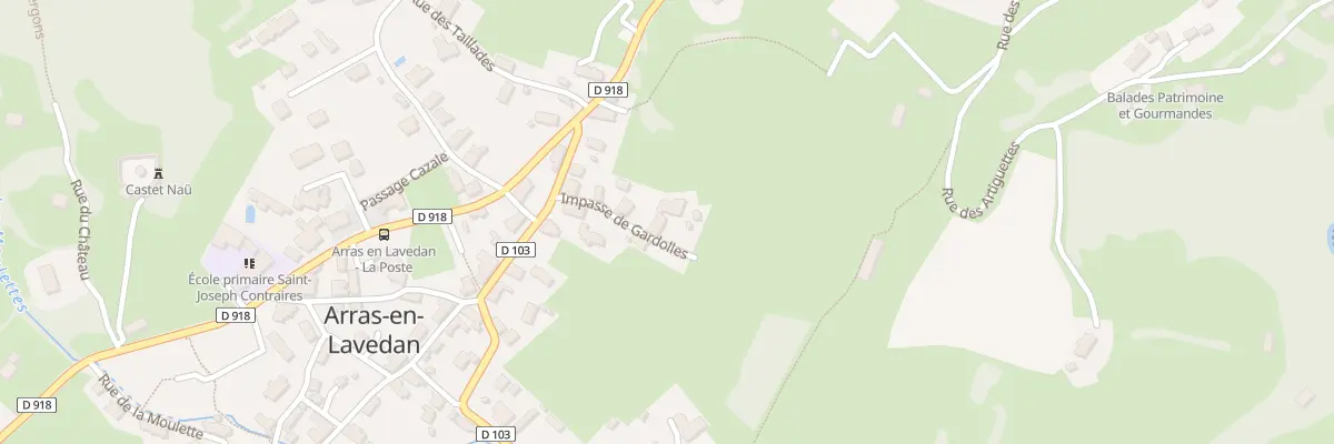 Plan du 5 Imp de Gardolles à Arras-en-Lavedan