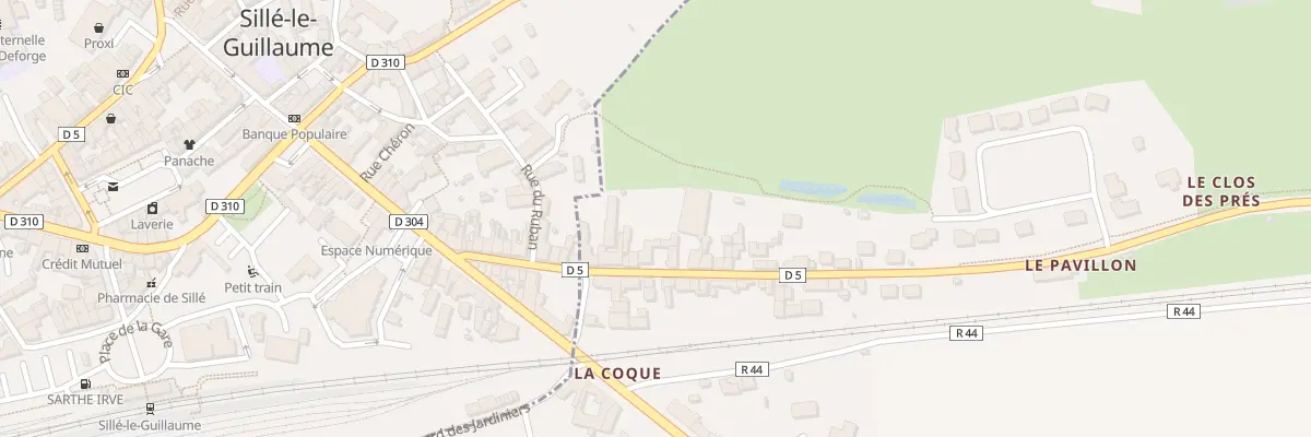 Plan du 31 Rue de Beaumont à Saint-Rémy-de-Sillé