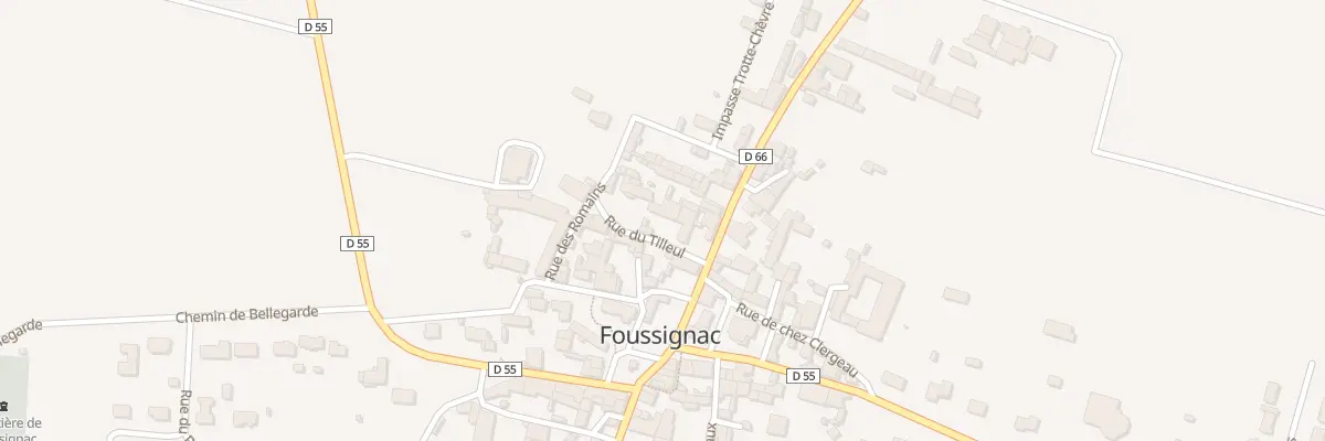 Plan du 4 Rue du Tilleul à Foussignac